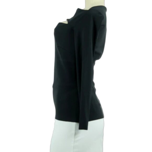La Petite Robe Di Chiara Boni Cutout-Accented Long Sleeve Top - Picture 2 of 4